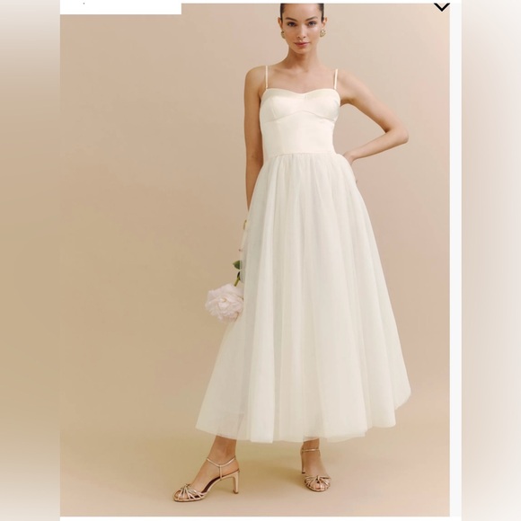 Gorgeous dress Reformation alouette flor de latte size 0 - Picture 3 of 14